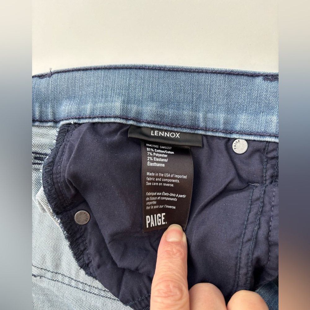 PAIGE Light Blue Denim Jeans - Picture 4 of 4